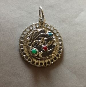 Sterling  Mother pendant